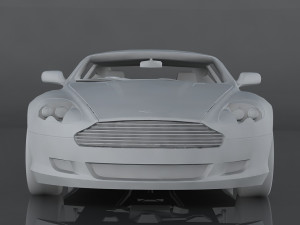 aston martin db9 3D Model