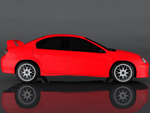 dodge srt4 3D Model