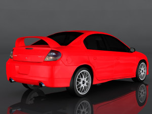 dodge srt4 3D Model