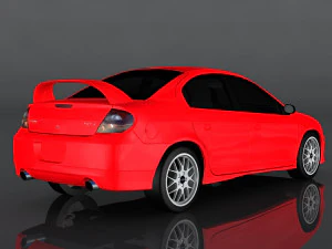 dodge srt4 3D Model