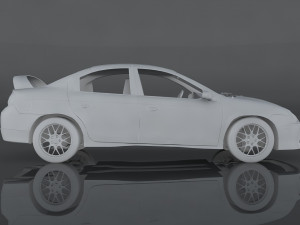 dodge srt4 3D Model