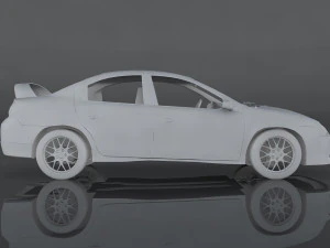 dodge srt4 3D Model