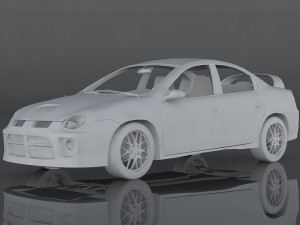 dodge srt4 3D Model