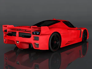 ferrari fxx 3D Model