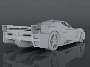 ferrari fxx Model 3D
