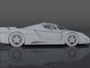 ferrari fxx Model 3D