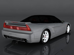 honda nsx-r Modèle 3D