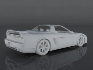 honda nsx-r Modèle 3D
