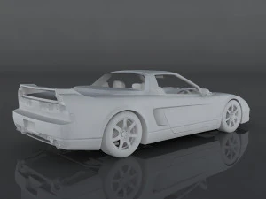 honda nsx-r 3D Model