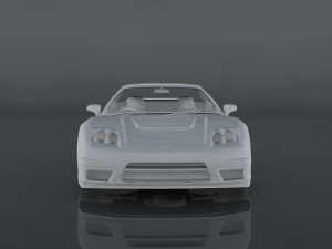 honda nsx-r Modèle 3D