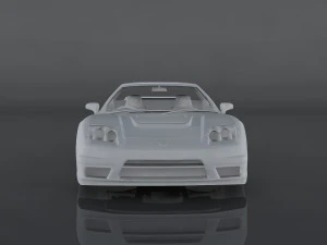 honda nsx-r 3D Model