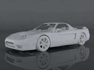 honda nsx-r Modèle 3D