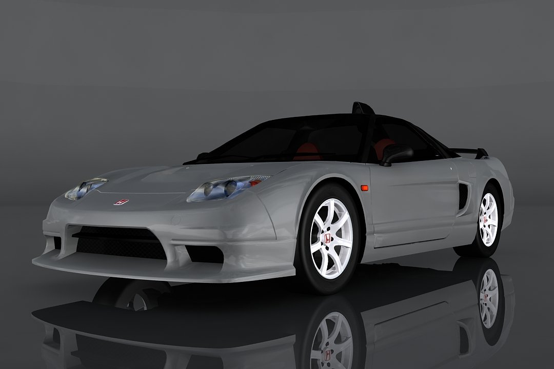 Honda Nsx R Gt Modele 3d In Courses 3dexport