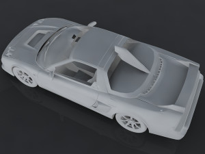 honda nsx-r gt 3D Модель