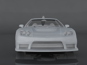 honda nsx-r gt 3D Модель