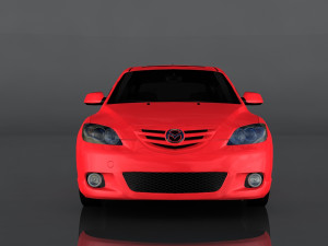 mazda axela sport 23s 3D Модель