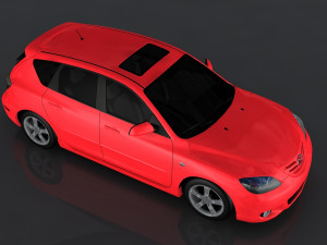 mazda axela sport 23s 3D Модель