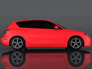 mazda axela sport 23s 3D Модель