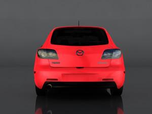 mazda axela sport 23s 3D Модель