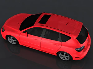 mazda axela sport 23s 3D Model