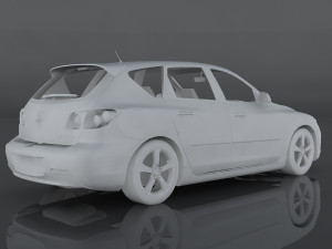 mazda axela sport 23s 3D Модель