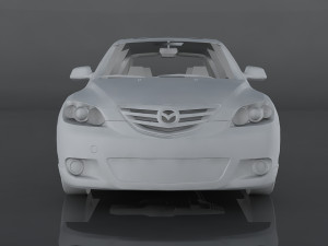 mazda axela sport 23s 3D Модель