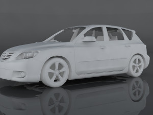 mazda axela sport 23s 3D Модель