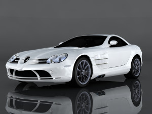 mercedes-benz slr mclaren 3D Model