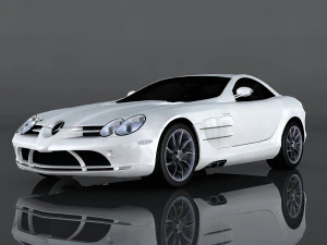 mercedes-benz slr mclaren Modello 3D