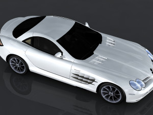 mercedes-benz slr mclaren 3D Model