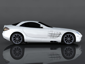 mercedes-benz slr mclaren 3D Model
