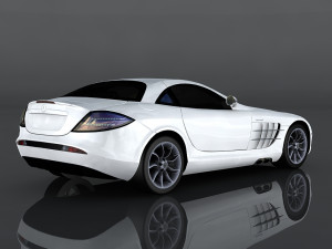 mercedes-benz slr mclaren 3D Model