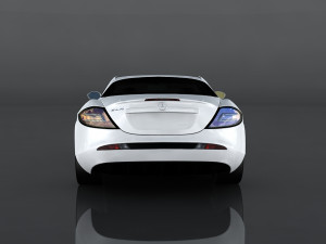 mercedes-benz slr mclaren 3D Model