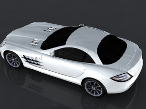 mercedes-benz slr mclaren 3D Model