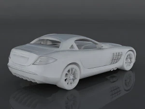 mercedes-benz slr mclaren 3D Model