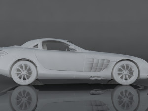 mercedes-benz slr mclaren 3D Model