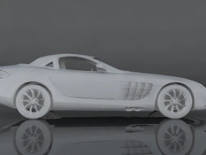 mercedes-benz slr mclaren 3D Model