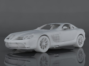 mercedes-benz slr mclaren 3D Model