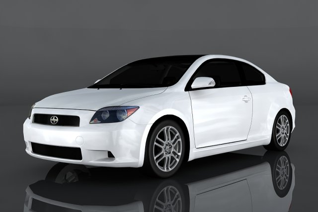 scion tc Modelo 3D .c4d .max .obj .3ds .fbx .stl .blend 