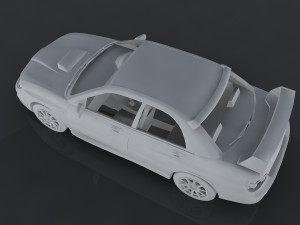 subaru impreza wrx sti Modello 3D