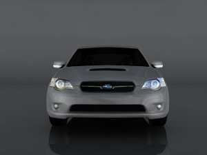 subaru legacy b4 3Dモデル