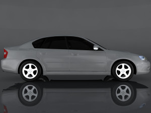 subaru legacy b4 3Dモデル