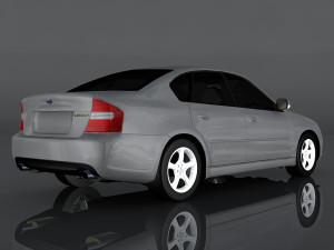 subaru legacy b4 3Dモデル
