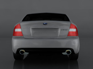 subaru legacy b4 3Dモデル