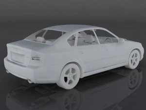 subaru legacy b4 3D Model