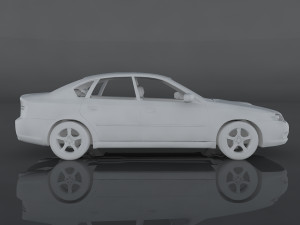 subaru legacy b4 3Dモデル