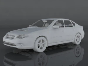 subaru legacy b4 3D Model