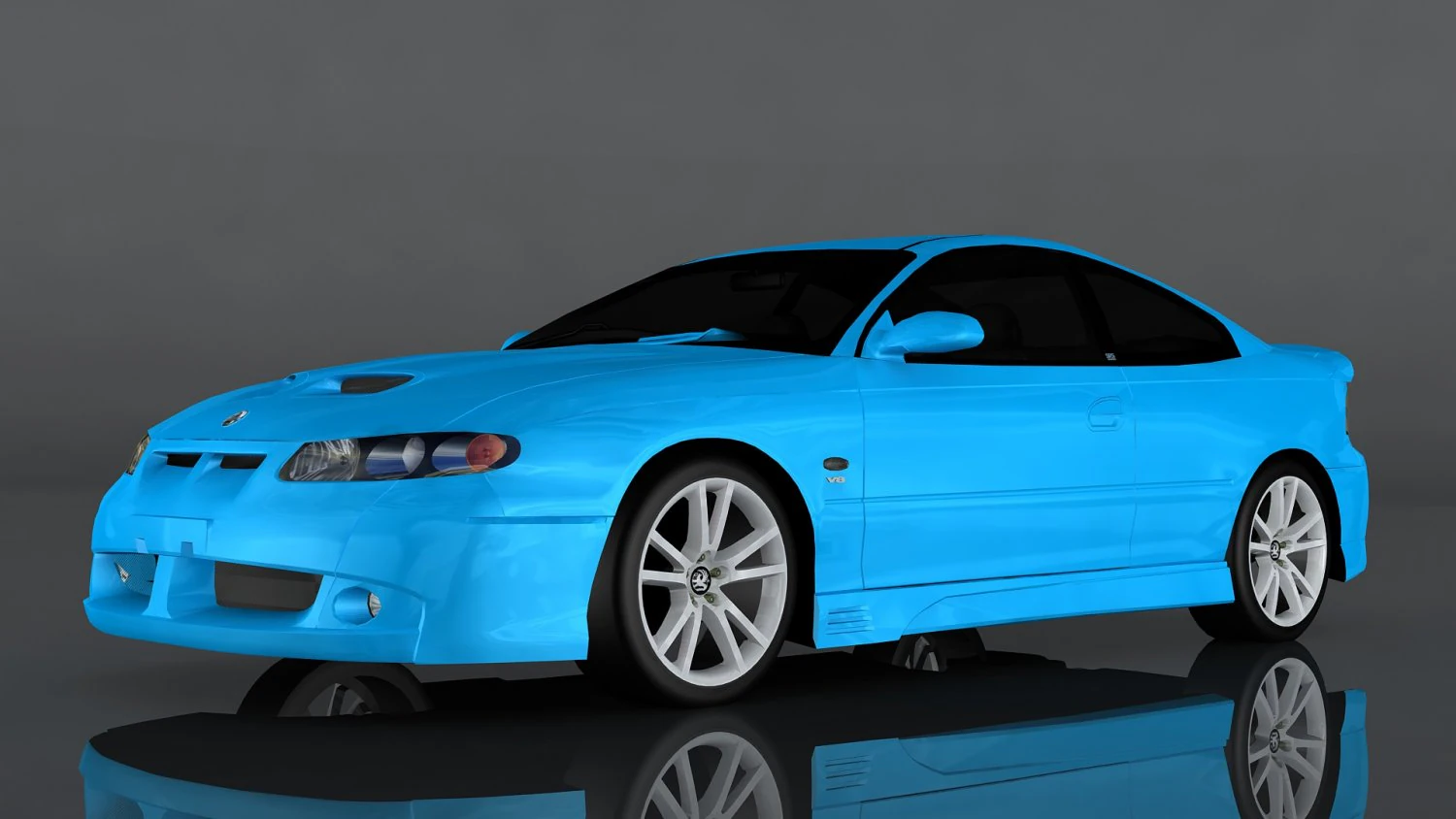 vauxhall monaro 3D Model .c4d .max .obj .3ds .fbx .stl .blend 