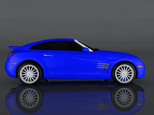 chrysler crossfire srt6 3Dモデル