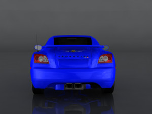 chrysler crossfire srt6 3Dモデル